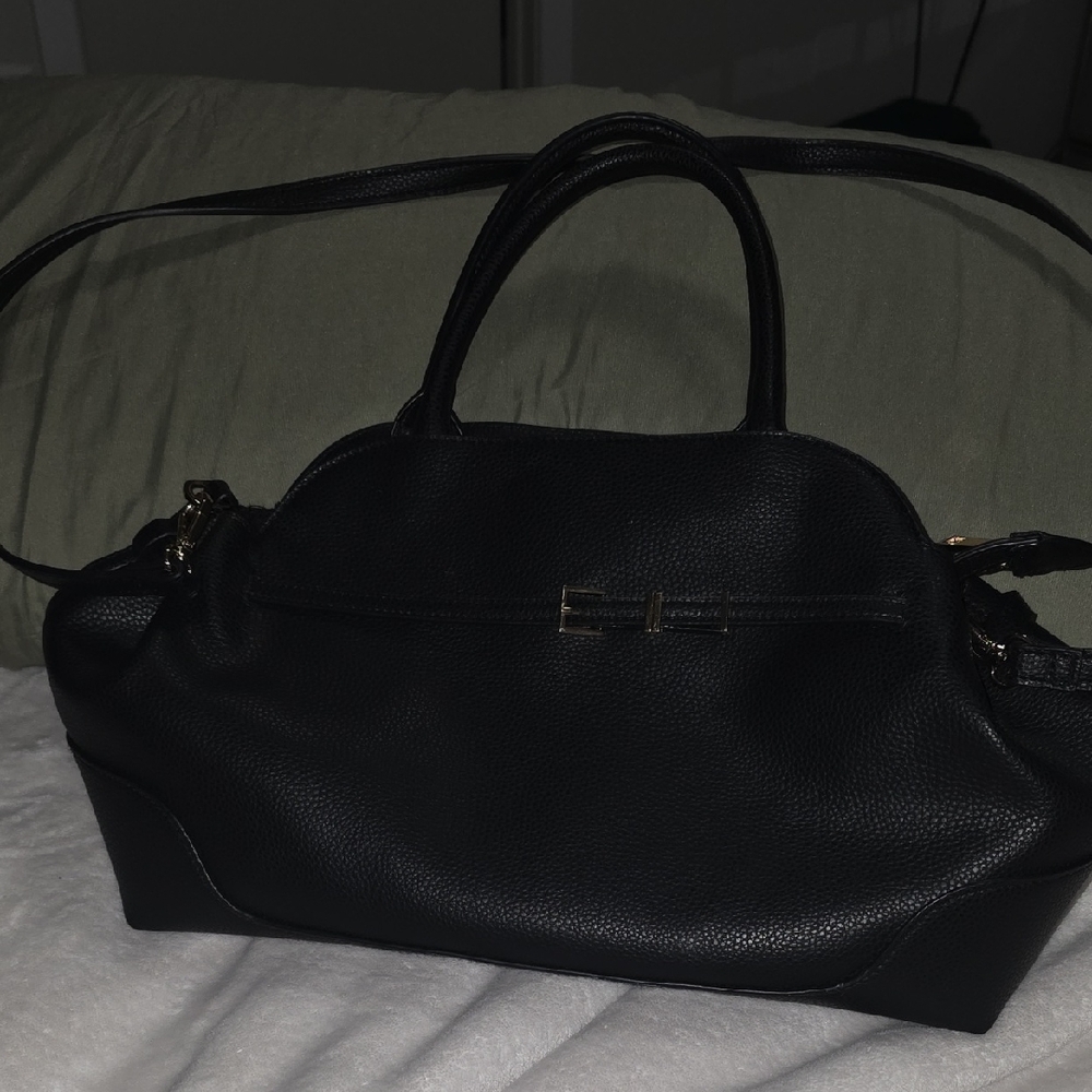 💫A NEW DAY Elegant Black Leather Handbag